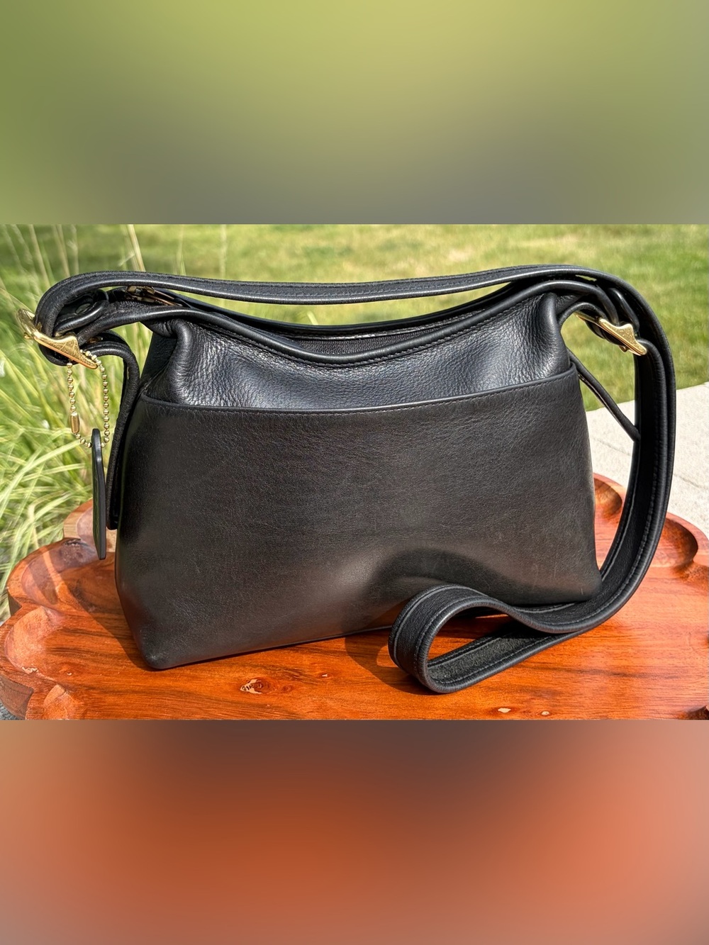 Vintage COACH Legacy Hobo Black Leather 9136 EUC - Picture 16 of 16